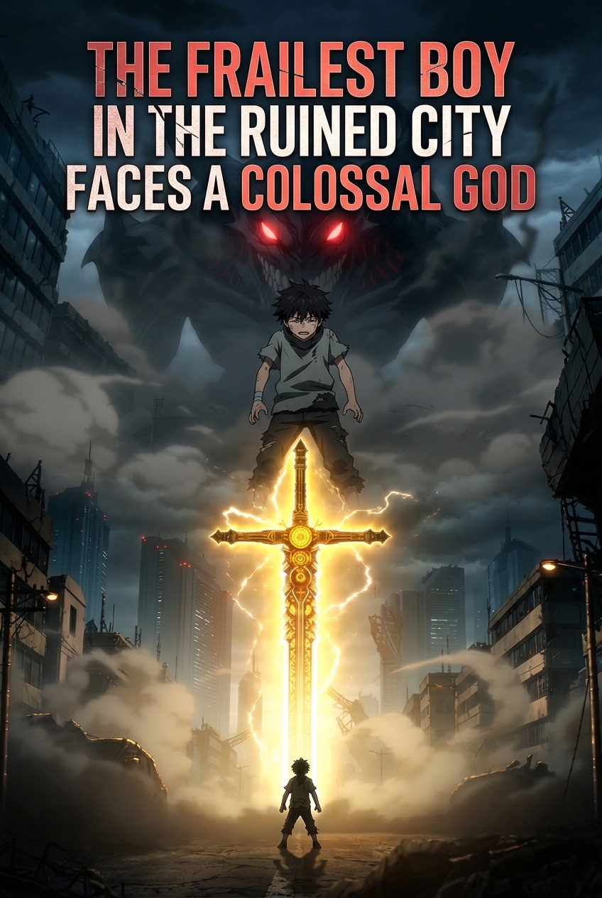 Watch The Frailest Boy in the Ruined City Faces a Colossal God | Trimz