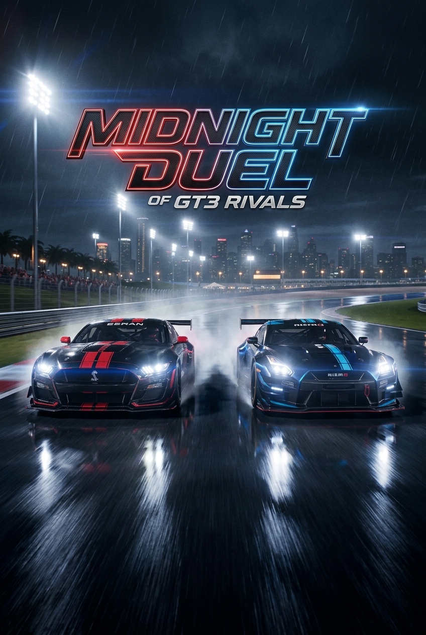 Watch Midnight Duel of GT3 Rivals | Trimz