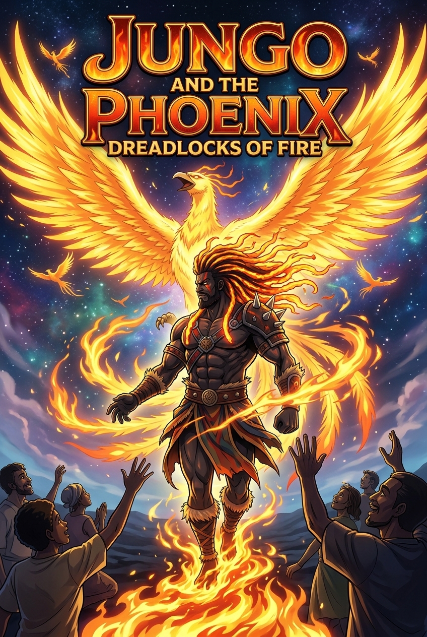 Watch jungo and the Phoenix dreadlocks of fire | Trimz